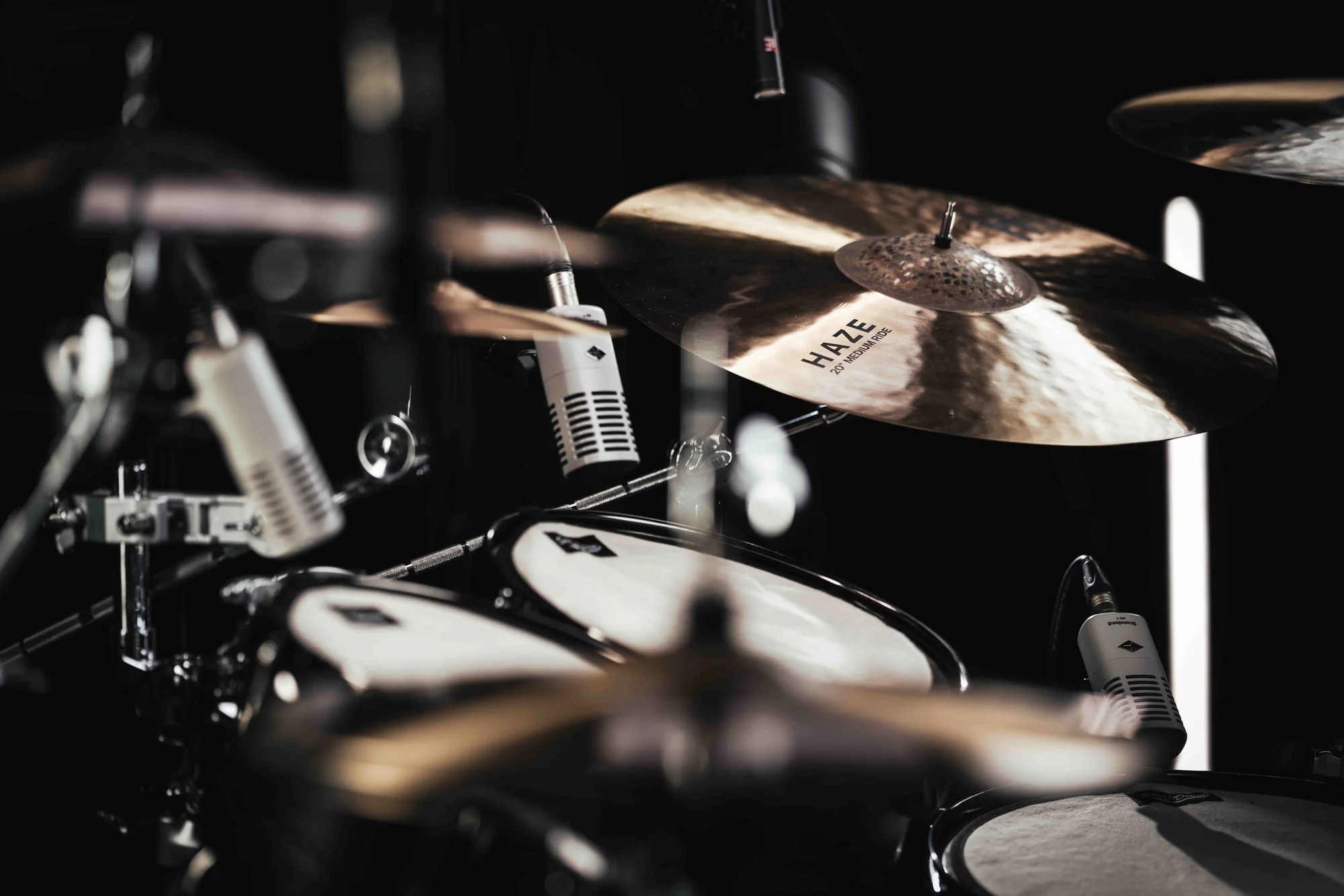 HEPHOS hi-hats on the kit
